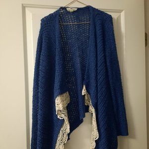 Royal Blue Cardigan